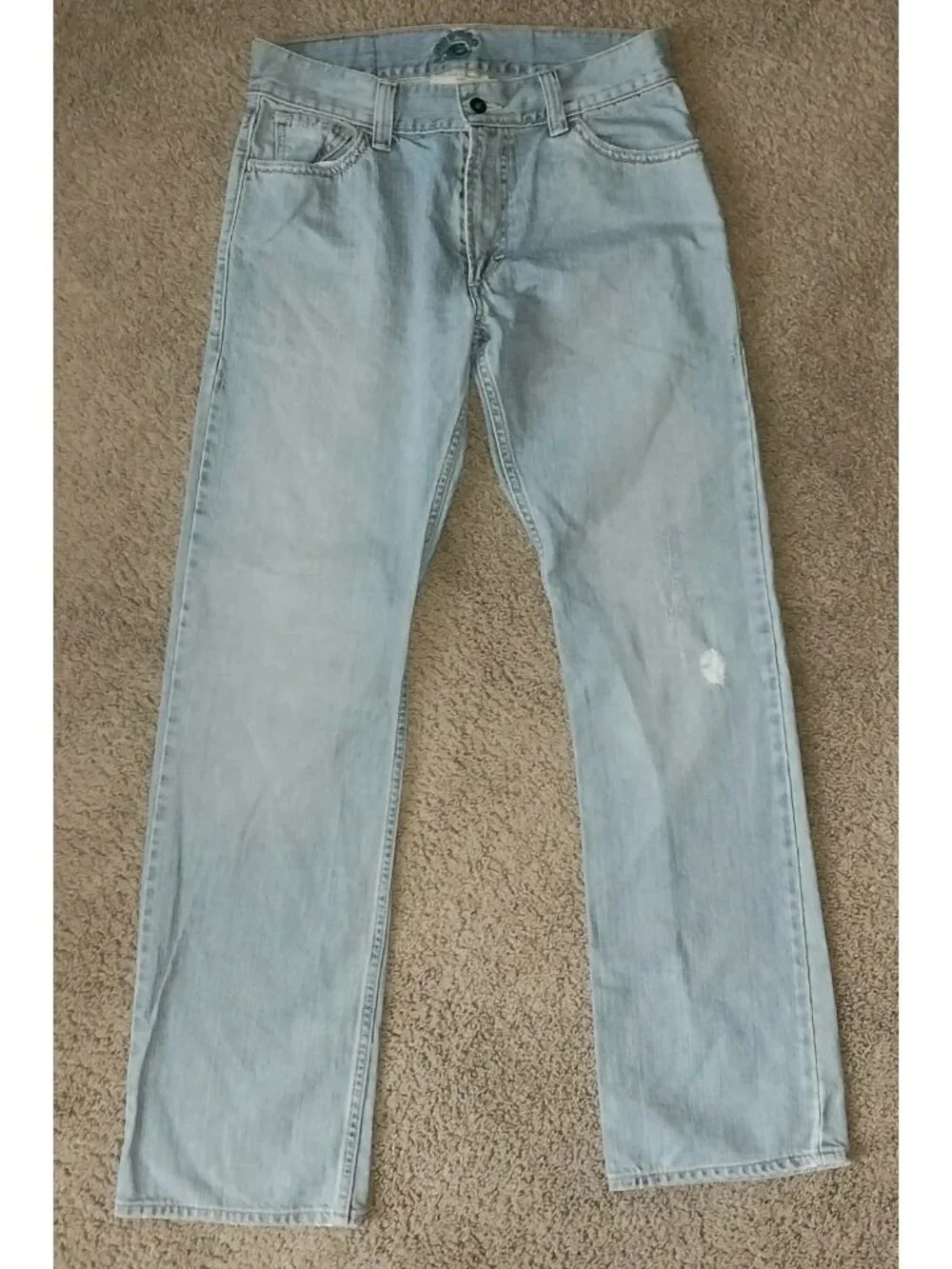 Levis Vintage 539 Jeans Mens Blue Straight Leg 30X32